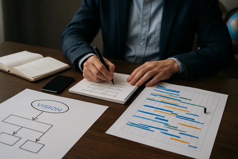 Strategie en planning die werken: van visie naar uitvoering