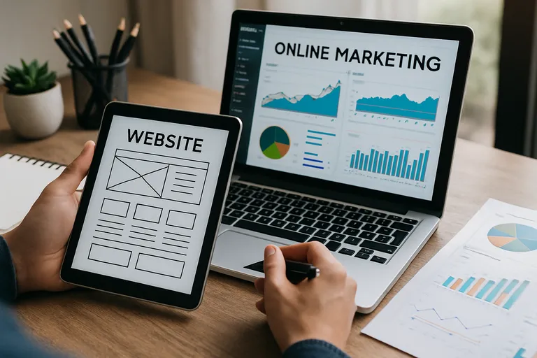 Webdesign en online marketing: zo versterken ze elkaar voor meer bereik en conversie