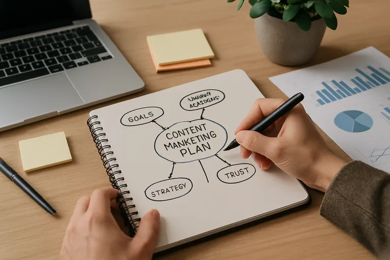 Zo stel je een contentmarketing plan op dat vertrouwen bouwt en je bereik kan vergroten